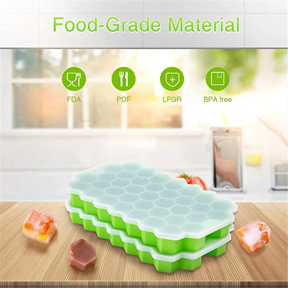 Silicone Easy Push Ice Trays