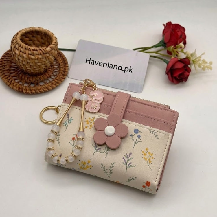 Aesthetic Floral Wallet