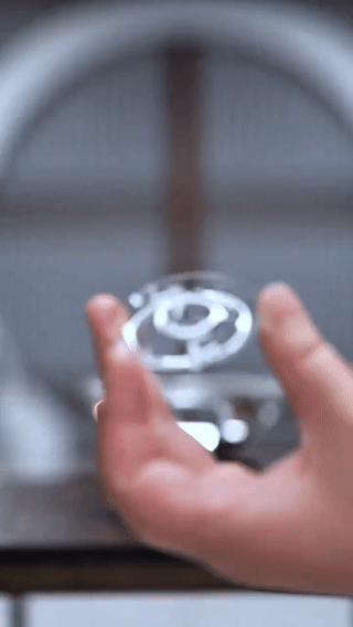 Creative Floating Floral Arrangement Holder