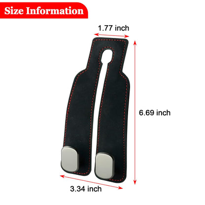 2-in-1 Universal Car Seat Hook Organizer