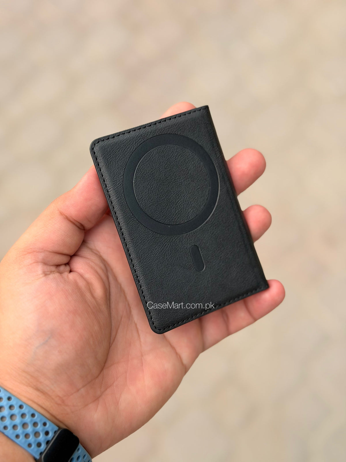 Fold Leather MagSafe Wallet with Stand