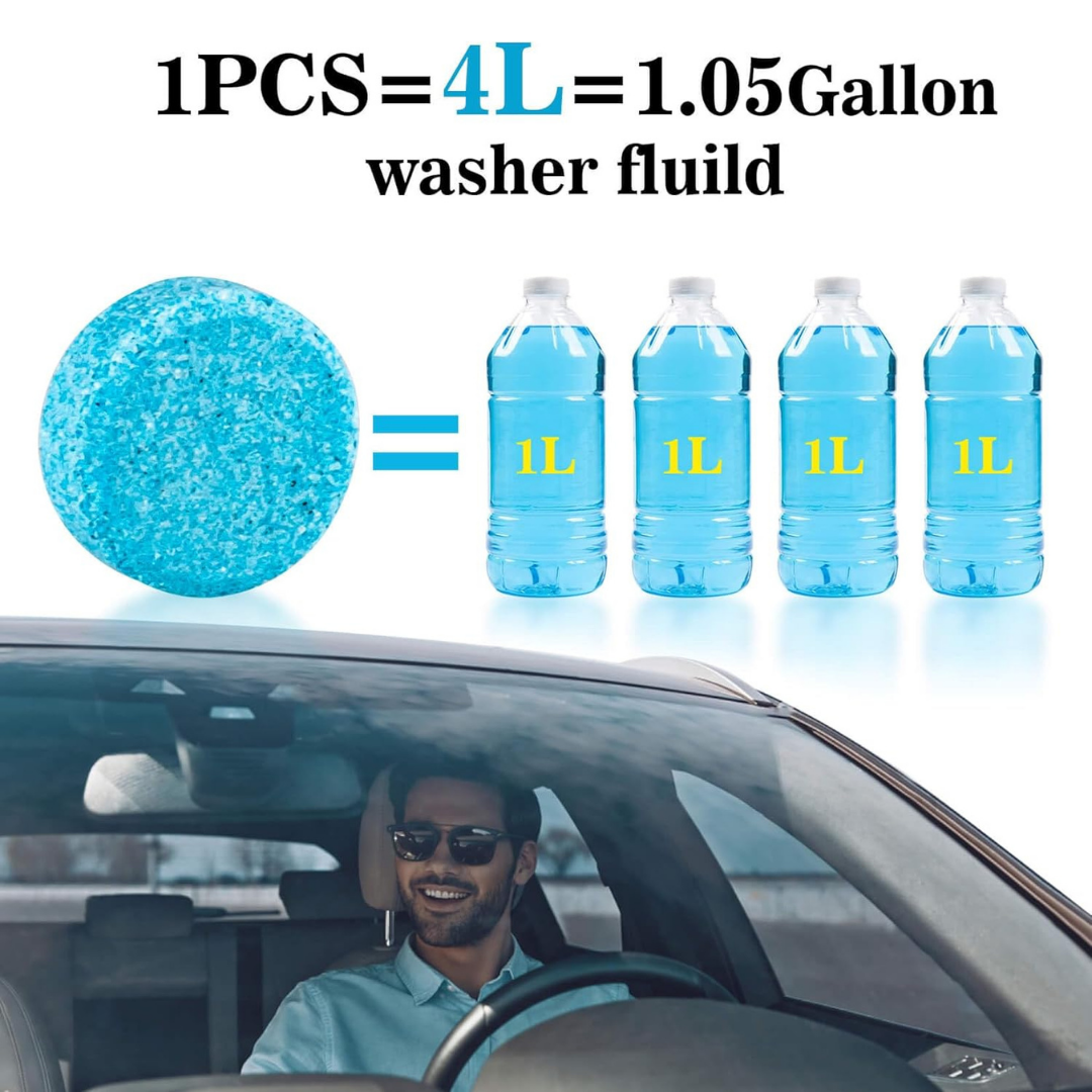 Instant Windshield Cleaner Tablets