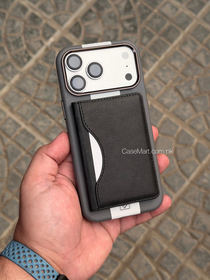 Fold Leather MagSafe Wallet with Stand