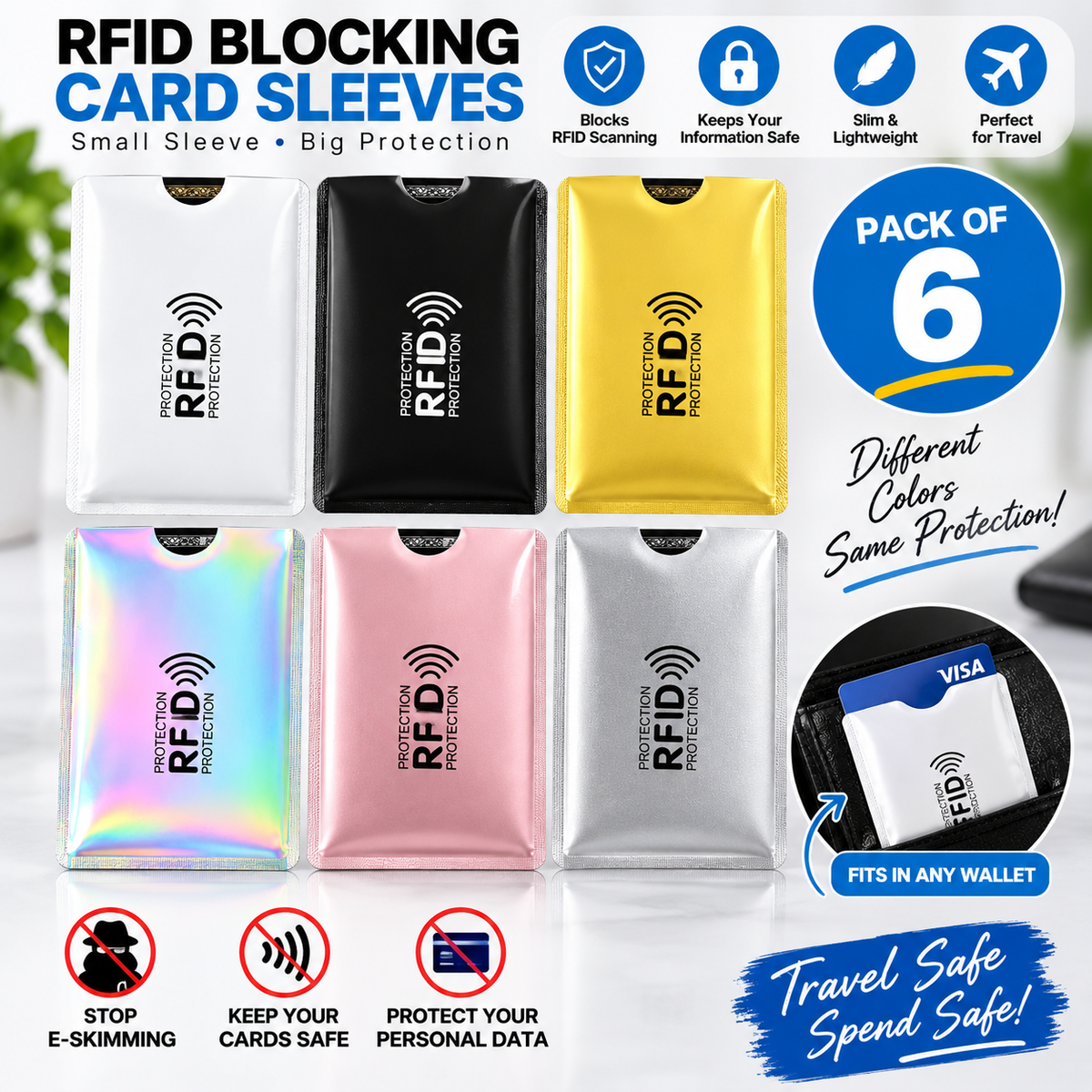 RFID Protection Card Sleeves
