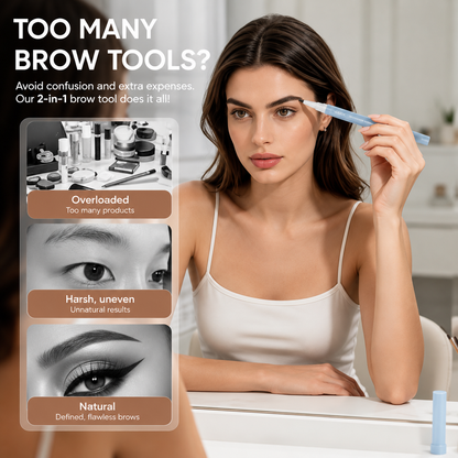 ✨Brow Pencil – Waterproof Long-Lasting Eyebrow Definer