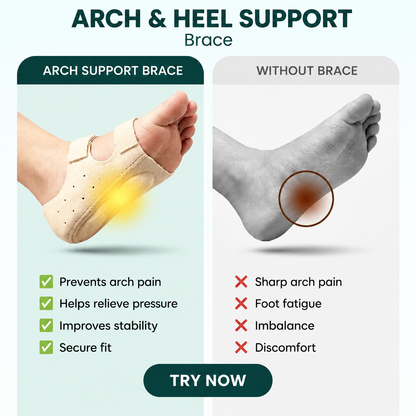 FootCare 2-in-1 Heel & Arch Support