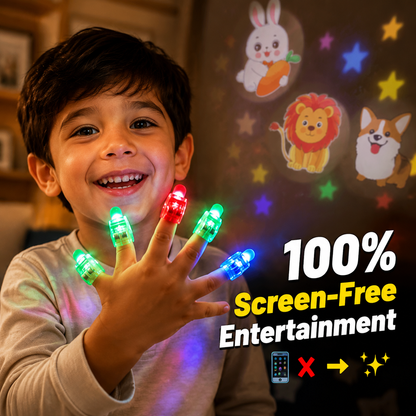 LED Projection Finger Lights – Finger Ring Toy