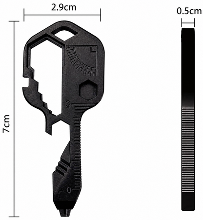 24-in-1 Key Shape Multi Tool