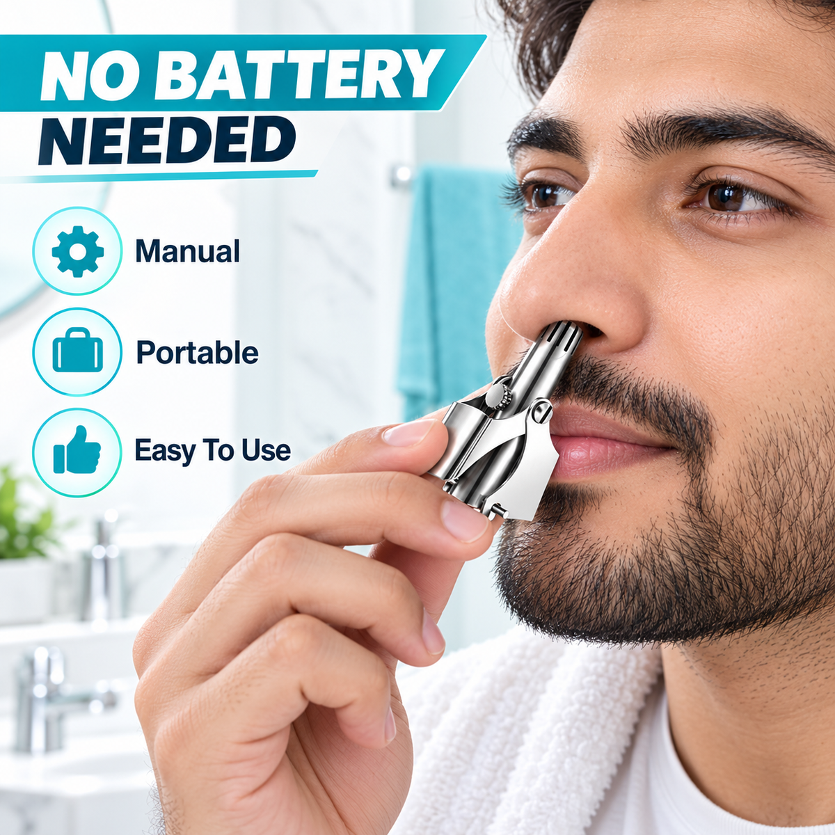 Manual Nose trimmer