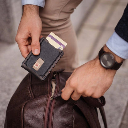 Minimalist Slim Leather Wallet