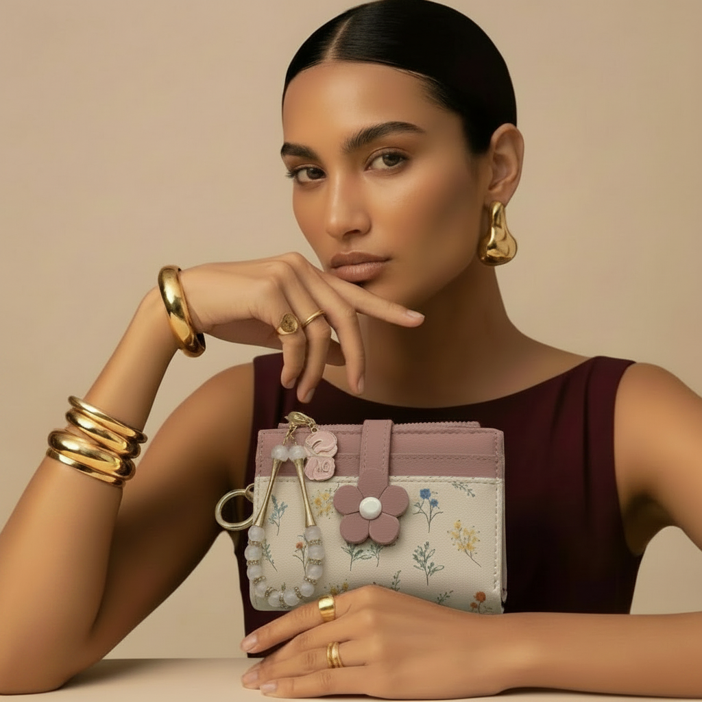 Aesthetic Floral Wallet