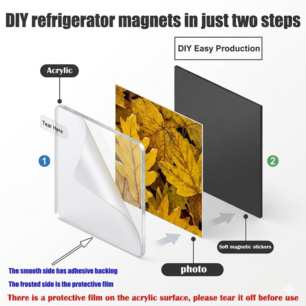 DIY Fridge Magnet Craft Set