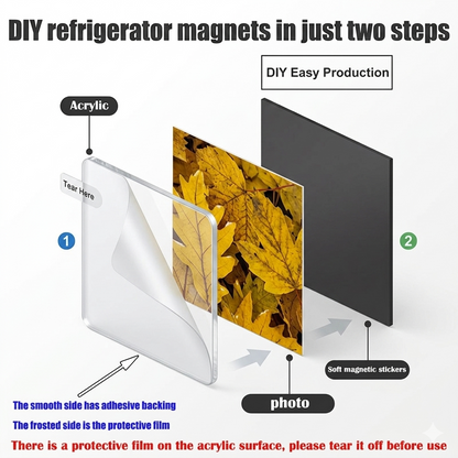 DIY Fridge Magnet Craft Set