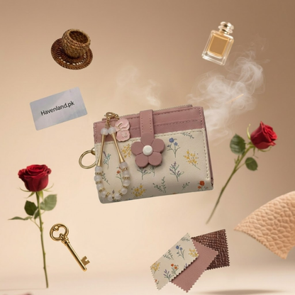 Aesthetic Floral Wallet