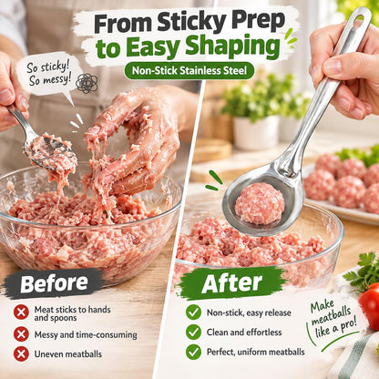 Stainless Steel Meatball Maker Spoon