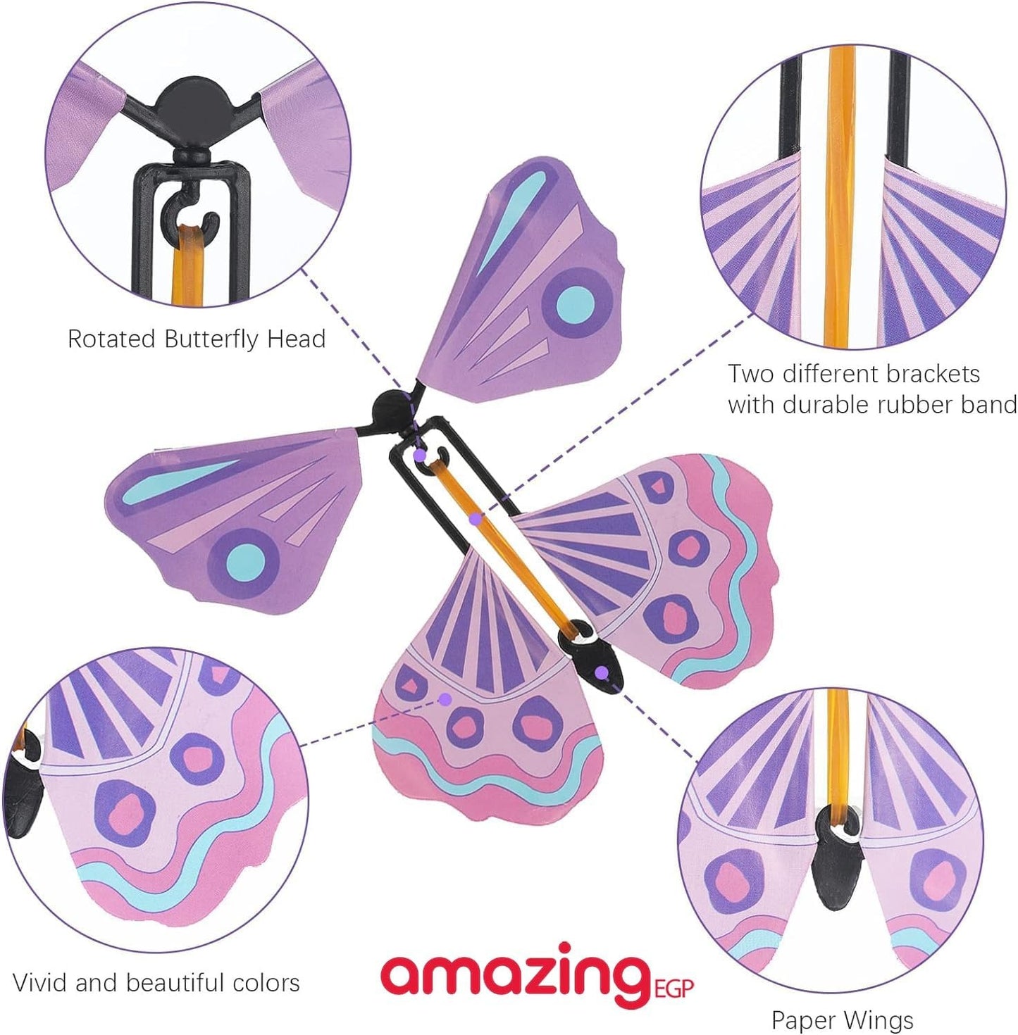 Magic Flying Butterfly Toy