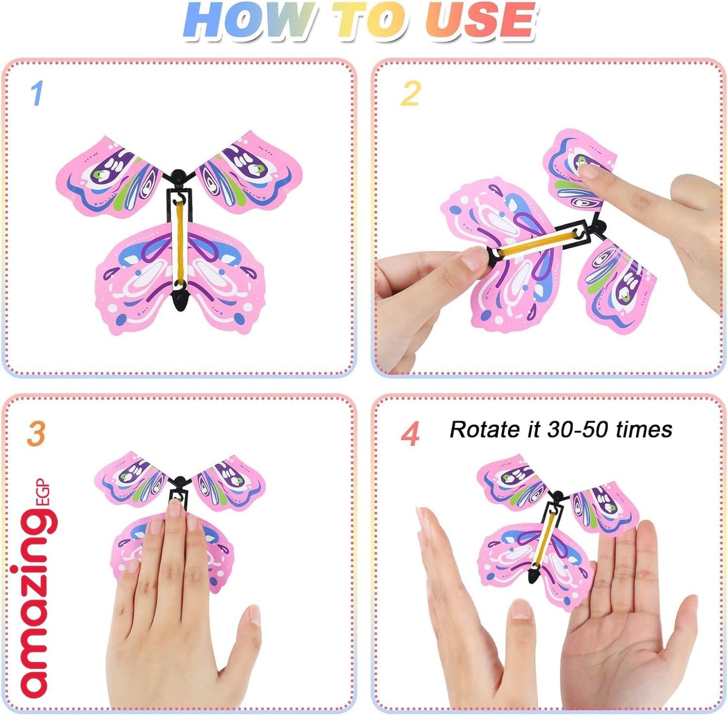 Magic Flying Butterfly Toy
