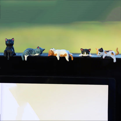 Cute Hanging Cat Mini Decorations