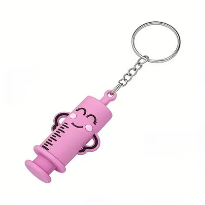 Mini Syringe Opener Keychain