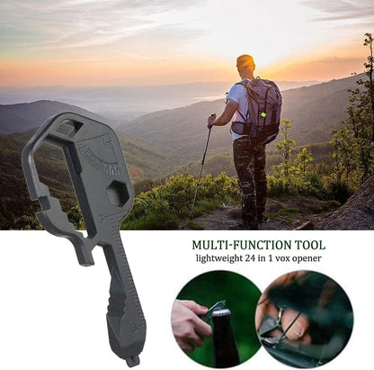24-in-1 Key Shape Multi Tool