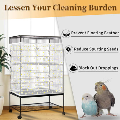 Bird Cage Cover Net (Daisy Design)