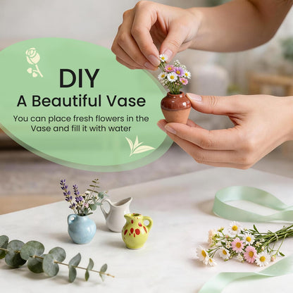 Mini Magnetic Flower Vase Set
