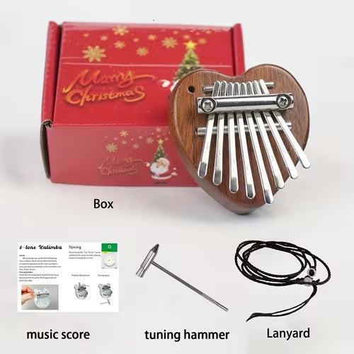 Mini Kalimba Thumb Piano Keychain
