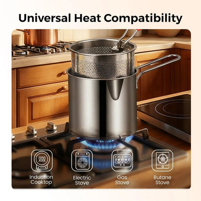 Smart Frying Oil Filter Pot