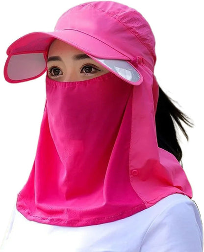 UV Protection Face Cover Sun Hat Cap