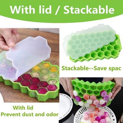 Silicone Easy Push Ice Trays