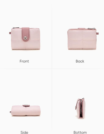 Soft Puffer Small Wallet for Women