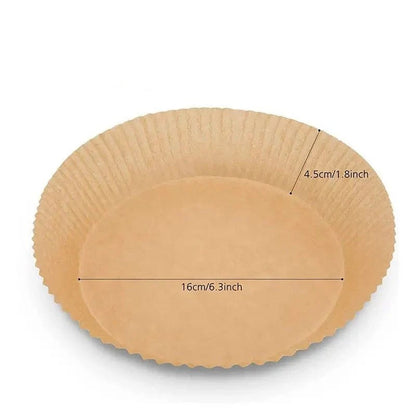 Disposable Air Fryer Paper Liner-50pcs (Premium Plastic Packing High Quality)