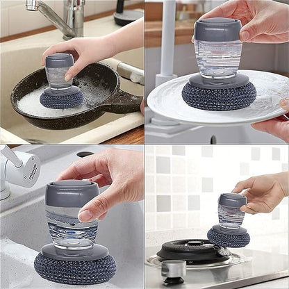 Automatic Liquid Pot Washing Brush
