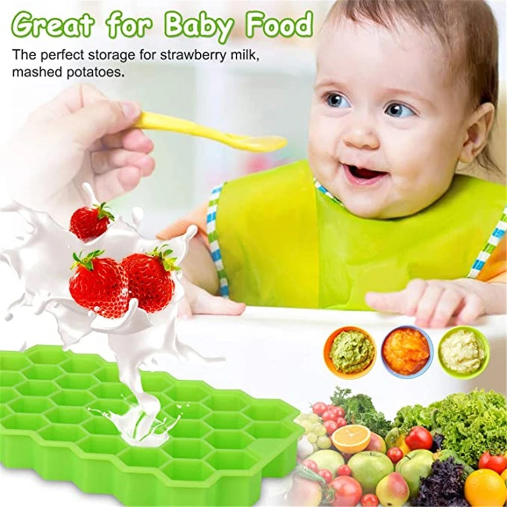 Silicone Easy Push Ice Trays