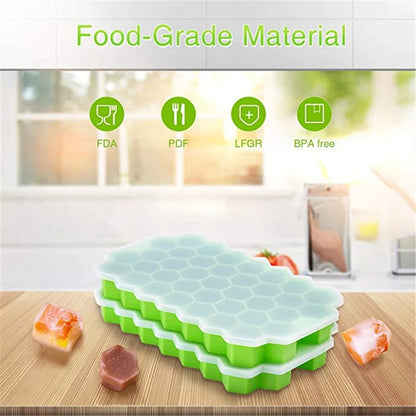 Silicone Easy Push Ice Trays