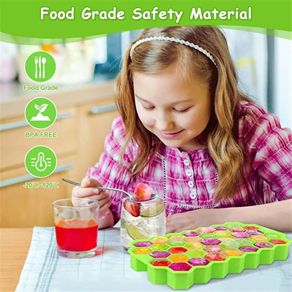 Silicone Easy Push Ice Trays
