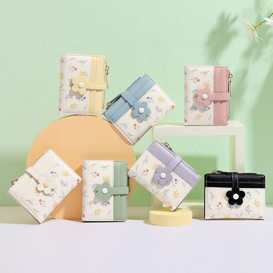 Aesthetic Floral Wallet