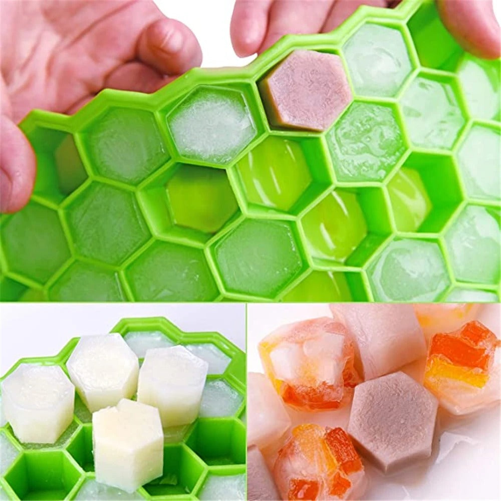 Silicone Easy Push Ice Trays