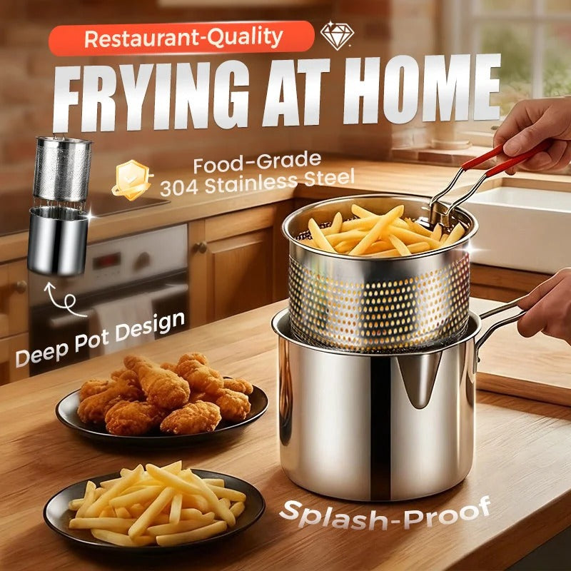 Smart Frying Oil Filter Pot