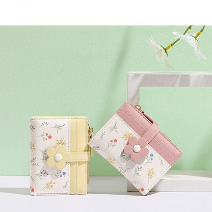 Aesthetic Floral Wallet