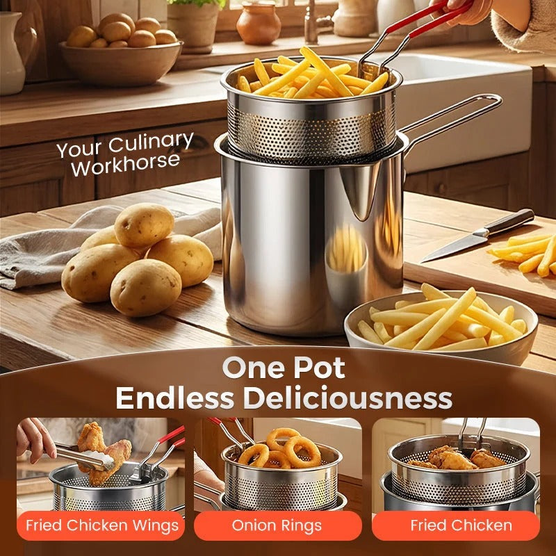 Smart Frying Oil Filter Pot