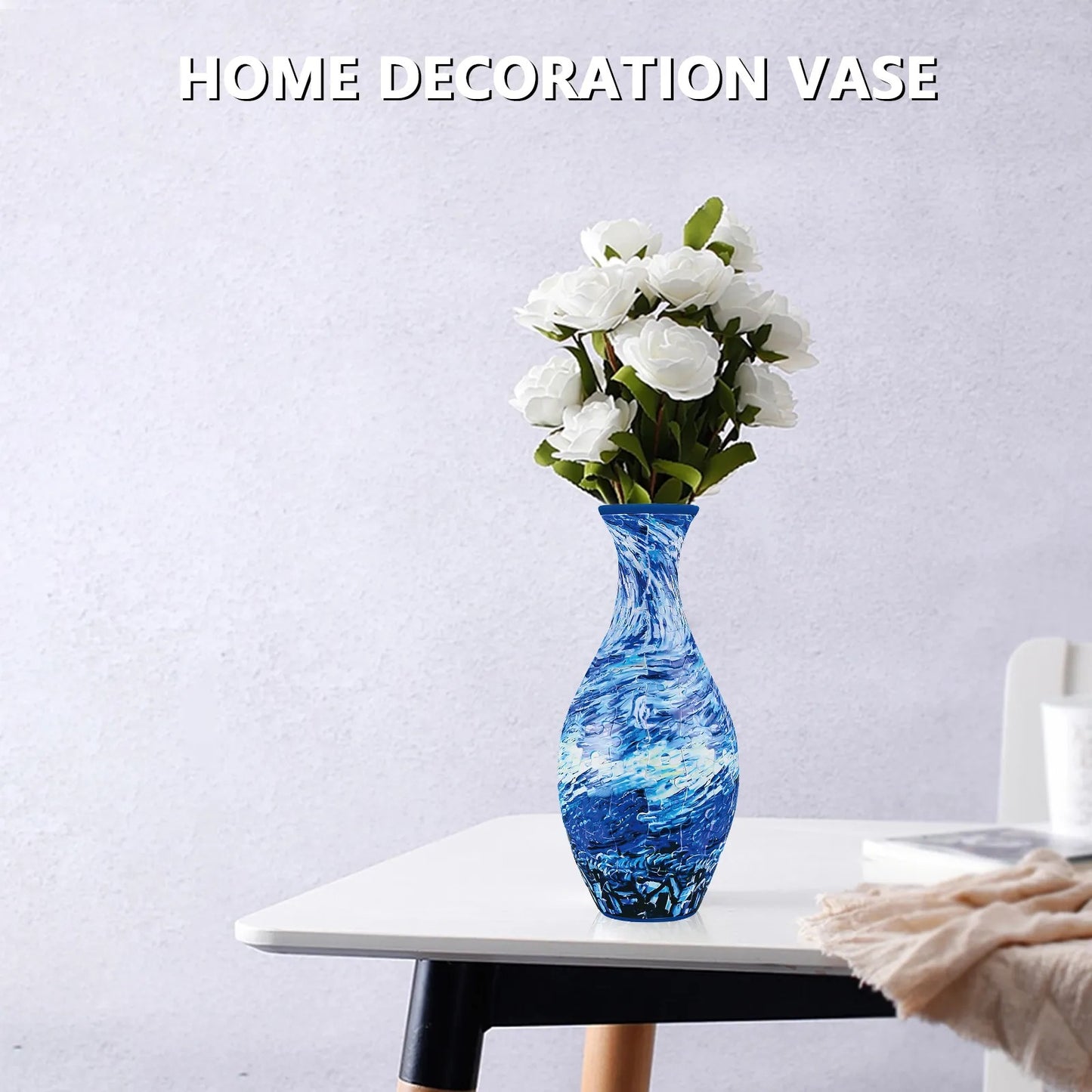 DIY Puzzle Flower Vase