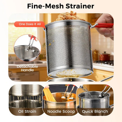 Smart Frying Oil Filter Pot