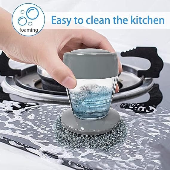 Automatic Liquid Pot Washing Brush