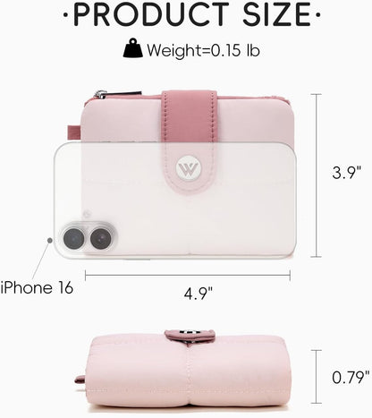 Soft Puffer Small Wallet for Women